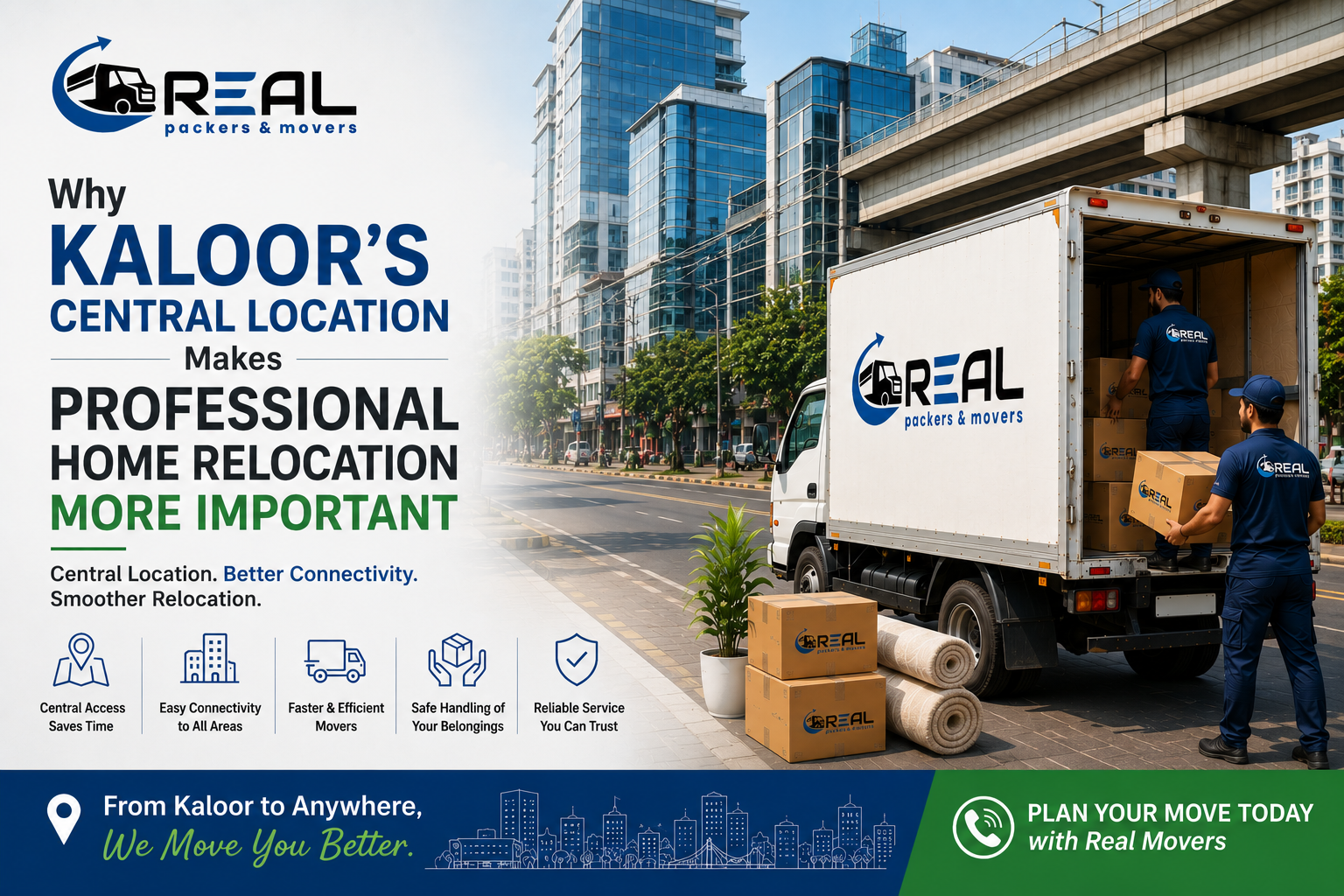 Why Kaloor’s Central Location Makes Professional Home Relocation More Important
